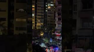 Israel Hits Beirut as Strikes Escalate After Nasrallah Death [upl. by Tsugua360]