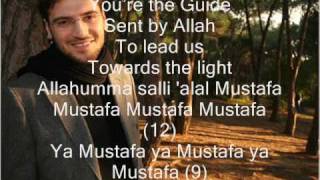 sami yusuf  ya mustafa lyrics [upl. by Anaeel553]