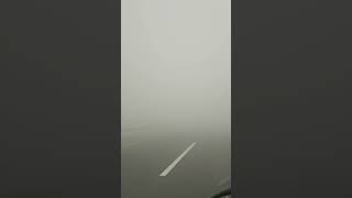 Enchanted Fog on LahoreMultan Motorway  Stunning Winter Road Trip beautiful drive winter [upl. by Zahara]