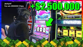 How To Win The Jackpot 2500000  No Glitches Or Cheats  GTA 5 Online [upl. by Eerrehc]