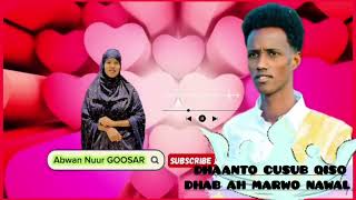 DHANTO CUSUB NAWAL QISO DHABA ABWAN NUUR GOOSAAR [upl. by Llennhoj]