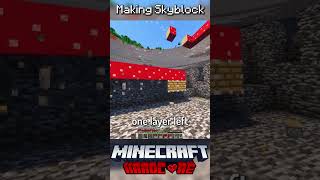 I Made Skyblock in Minecraft Hardcore 17 [upl. by Hawkins]