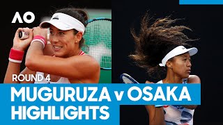 Garbiñe Muguruza vs Naomi Osaka Match Highlights 4R  Australian Open 2021 [upl. by Sparky]