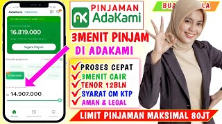 ADAKAMI  Cara Pinjam Uang di Adakami 2024  Pinjaman Online [upl. by O'Connor]