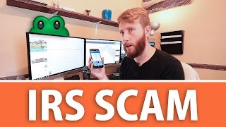 I Call an IRS Scammer [upl. by Kilian]