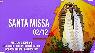 SANTA MISSA AO VIVO  PADRE REGINALDO MANZOTTI  021222 [upl. by Kunz801]