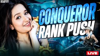 CONQUEROR RANK PUSH🔴  Dimple is Live shortsfeed shortlive bgmilive pubglive bgmi [upl. by Mitinger]