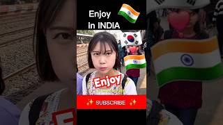 Enjoy in INDIA 🇰🇷❣️🇮🇳 kelly kellykorea kellykorea kelly kdrama blackpink kpop shorts trend [upl. by Ahsait]