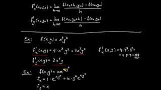 Differentialkalkyl flerdim del 2  partiell derivata exempel [upl. by Atteirneh]