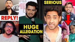 Samay Raina Reply to HUGE ALLEGATION😳 Tarun Gill Accepts His Mistake Thugesh Serious Topic… [upl. by Amekahs]