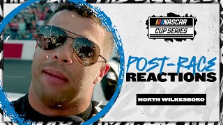 Bubba Wallace reacts to racing into the NASCAR AllStar Race [upl. by Ausoj]