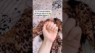 ÎN 15 MINUTE TREBUIE SĂ PLEC ȘI NU AM UNGHIILE FĂCUTE😣💅 nails viral nailstyle romania shorts [upl. by Aitital]