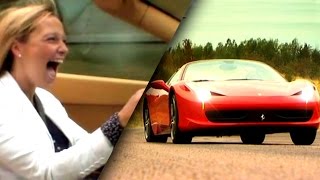 quotJust Pure Petrolhead Heavenquot Trying The Ferrari 458 Spider  Fifth Gear [upl. by Levitt]