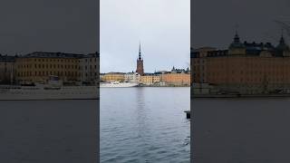 Södermalm adasından Kungsholmen adasına bakış 🇸🇪stockholm isvec [upl. by Selij]