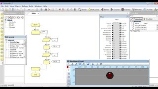 Flowcode Tutorials 1 PIC16F877A Based Single LED Blinking [upl. by Kubiak]