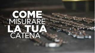 Come misurare la tua Catena Motosega [upl. by Kendal]