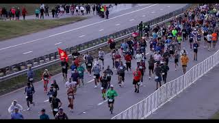 Thousands Run with Marines in the 49th Annual Marine Corps Marathon [upl. by Tore181]