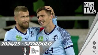 Szombathelyi MÁV Haladás VSE  Puskás Akadémia FC  07 02  Magyar Kupa  3 forduló  MLSZTV [upl. by Lyrad694]