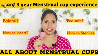 All about Menstrual Cups  How to Use  Insertion and Removal  General Questions answered [upl. by Aim]