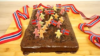 Barnas favorittsjokoladekake på 17 mai [upl. by Mickie85]