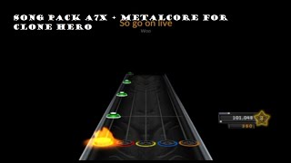 Song Pack Clone Hero Avenged Sevenfold  Metalcore [upl. by Laine403]