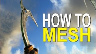 HOW TO MESH IN ARK WHY ARK IS DYING [upl. by Pierrette]