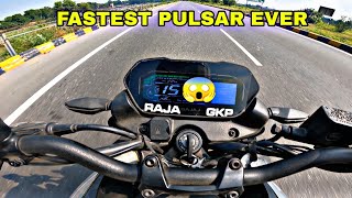 pulsar NS 400z top speed review  1 st to 6th All Gear top speed [upl. by Divan806]