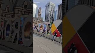 Indigenous Legacy Gathering at Nathan Phillips Square in Toronto Full vlog on my channel [upl. by Caralie911]