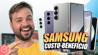 Qual melhor CELULAR SAMSUNG de 2024  ANÁLISE dos PRINCIPAIS MODELOS que estão VENDENDO MUITO [upl. by Eillehs]