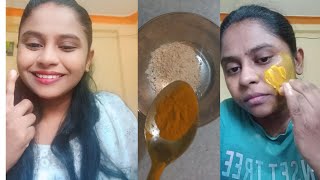 Faster Glowing SkinMasoor Dal Face Pack For All Skin Typeजबरदस्त Result दुधा सारखी मुलायम त्वचा [upl. by Chretien]