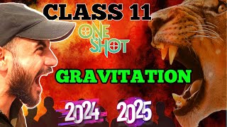 Physics class 11th  Gravitation One shot  chapter 7 One shot  Universal Gravitation One Shot [upl. by Keyek]