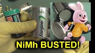 EEVblog 1200  BUSTED  Energizer amp Duracell NiMH [upl. by Eneja]