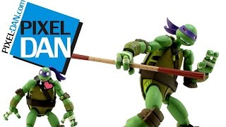 Revoltech Teenage Mutant Ninja Turtles Donatello Figure Video Review [upl. by Daub93]