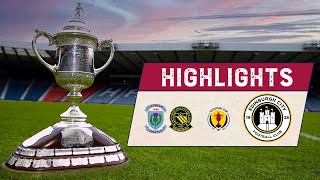 HIGHLIGHTS  Lothian Thistle Hutchison Vale 12 Edinburgh City  Scottish Cup 202122 Third Round [upl. by Nailluj100]