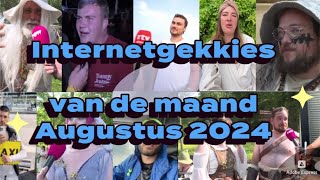 De Internetgekkies van de maand Augustus 2024 [upl. by Tilney]