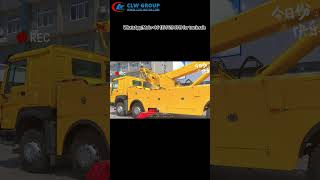 Sinotruk HOWO 8X8 All Wheel Drive Off Road 50 Tons Rotator Rotary Recovery Truck Wrecker Tow Truck [upl. by Reeher]