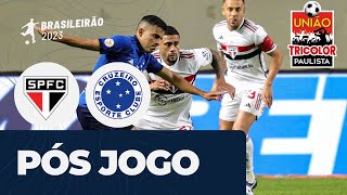 PÓS JOGO SÃO PAULO X CRUZEIRO ANÁLISE E NOTAS BRASILEIRÃO 2023 [upl. by Rimidalg]