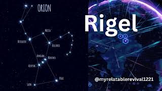 Orion’s Fixed Star  Rigel Starseed amp traits [upl. by Adnalra]