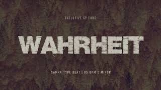 Wahrheit  Samra Type Beat  85 Bpm D Minor [upl. by Trelu390]