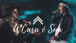 A Casa É Sua  CASA WORSHIP Clipe Oficial [upl. by Ahsieka442]