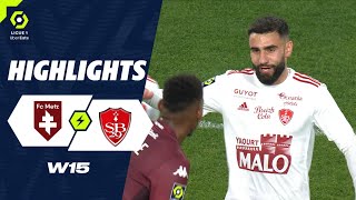 FC METZ  STADE BRESTOIS 29 0  1  Highlights  FCM  SB29  20232024 [upl. by Lewap]