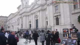 SantAgnese in Agone Church Rome Italy [upl. by Anavi]