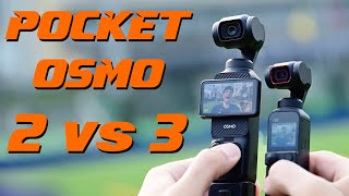 DJI Osmo Pocket 3 VS Pocket 2  Worth the Upgrade [upl. by Storm]