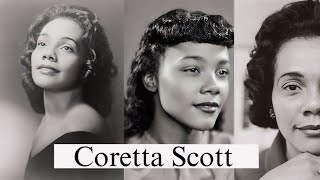 The life of Coretta Scott  civil rights leader and life without MLK [upl. by Iney]