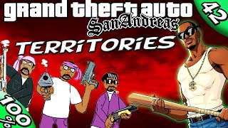 GTA San Andreas 42 How to Take Over Territories the Easy Way 100 Walkthrough [upl. by Jacobina]