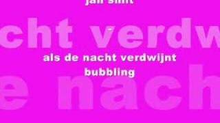 jan smit  als de nacht verdwijnt bubbling [upl. by Butcher302]