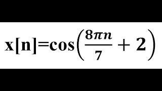 Periodic and Aperiodic Signals  Example 14 [upl. by Martineau]