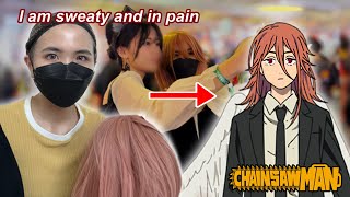 I tried COSPLAY for the FIRST TIME at an anime convention everything hurts [upl. by Claudie]