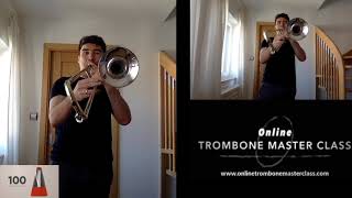 Warmup for trombone 1  Fabrice Millischer [upl. by Eityak445]