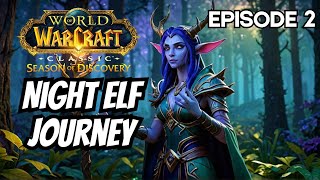 Night Elf Druid Leveling in WoW Season of Discovery  Relaxing Gameplay  Part 2 [upl. by Goldsmith]